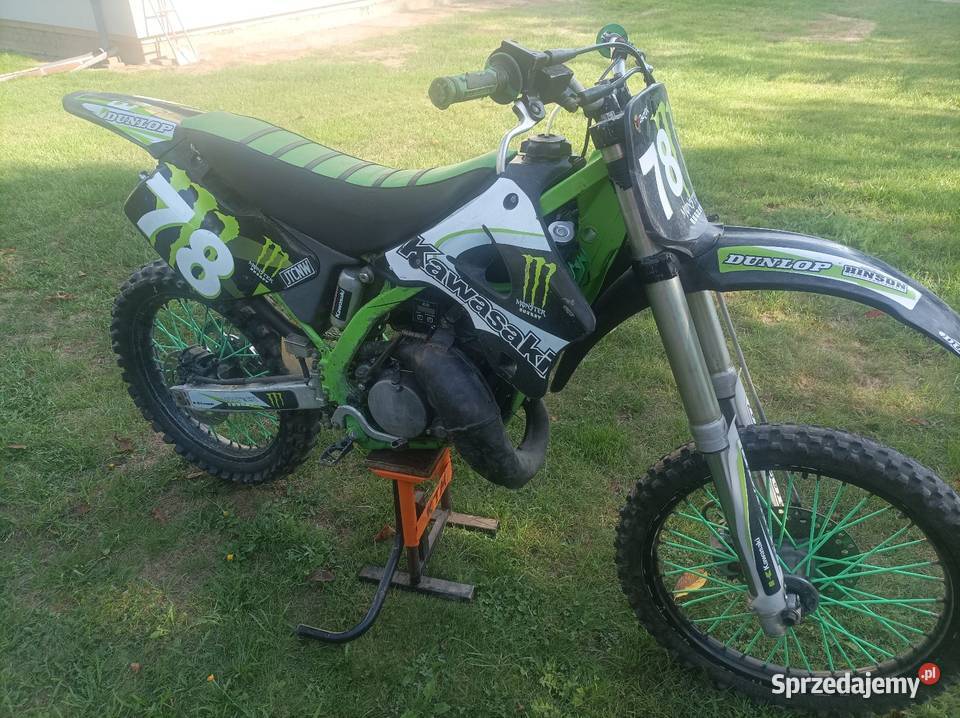 kawasaki kx 125 1998 r nie Cr yz SX RM rmz crf łańcuch lubelskie Chmiel Pierwszy