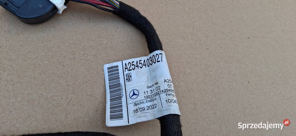 MERCEDES GLC W254 X254 HAK HOLOWNICZY WIĄZKA