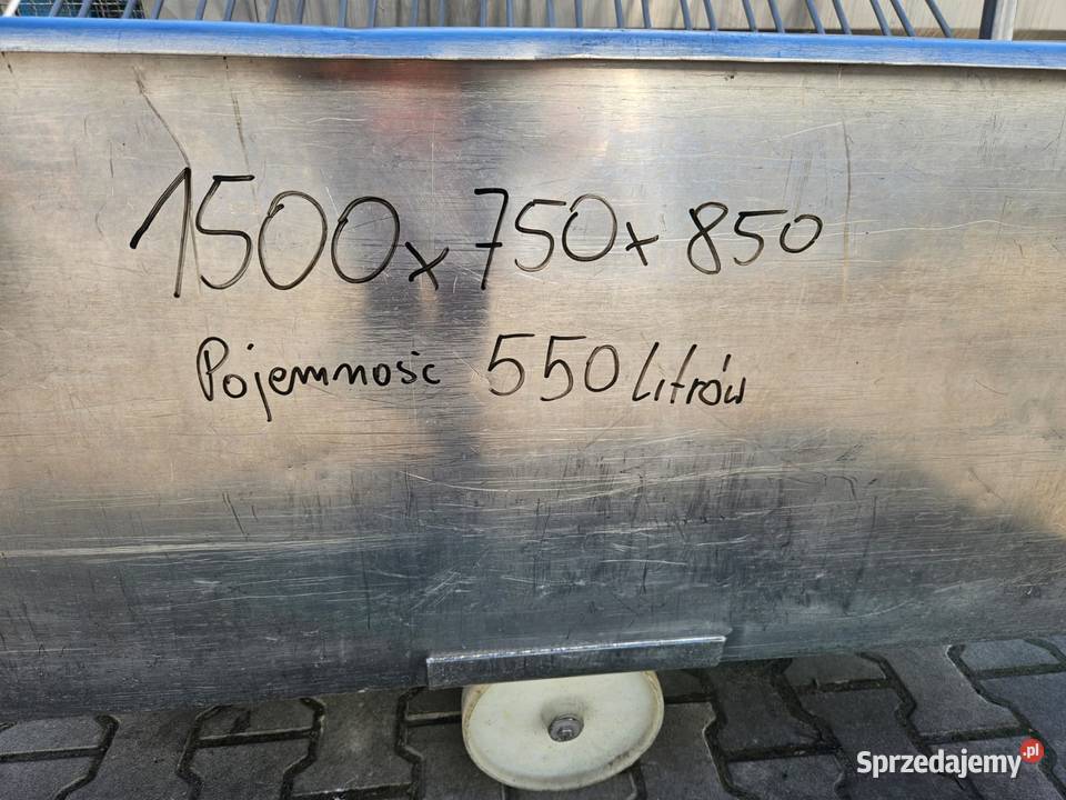 Wanna masarska 550 litrów Biznes i Przemysł Krotoszyn