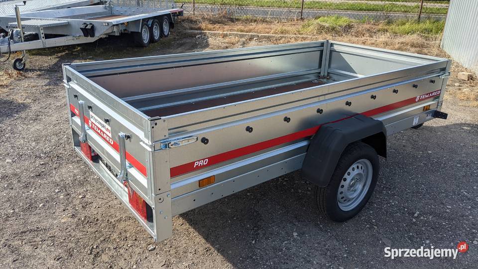Przyczepa TEMARED PRO 2612 263x125 WYPRZEDAŻ Lublin
