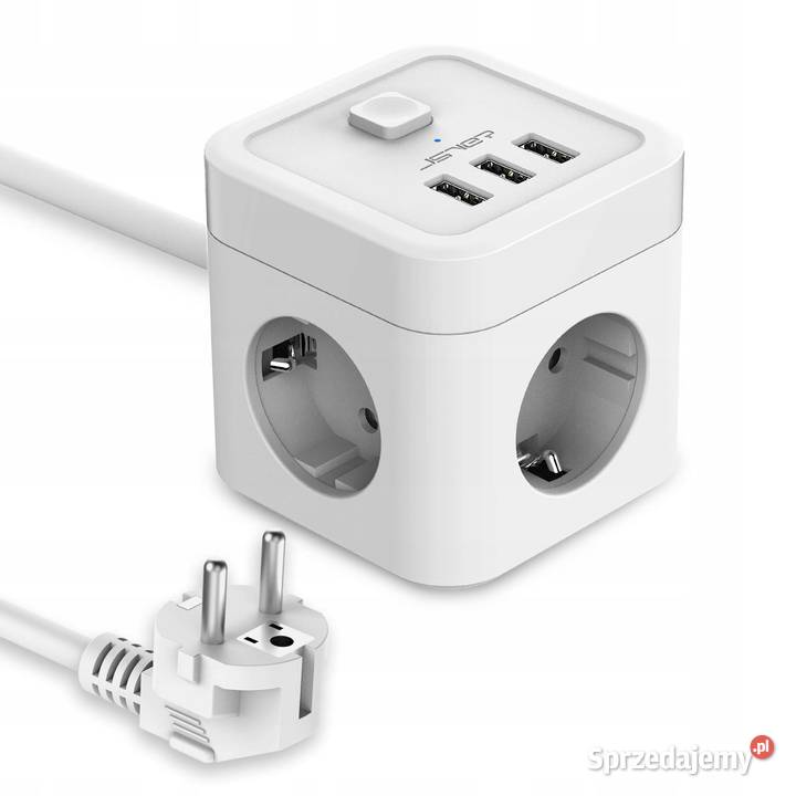 JSVER Gniazdo Zasilacz Ładowarka 6w1 Kostka USB Elektronika Myszyniec sprzedam