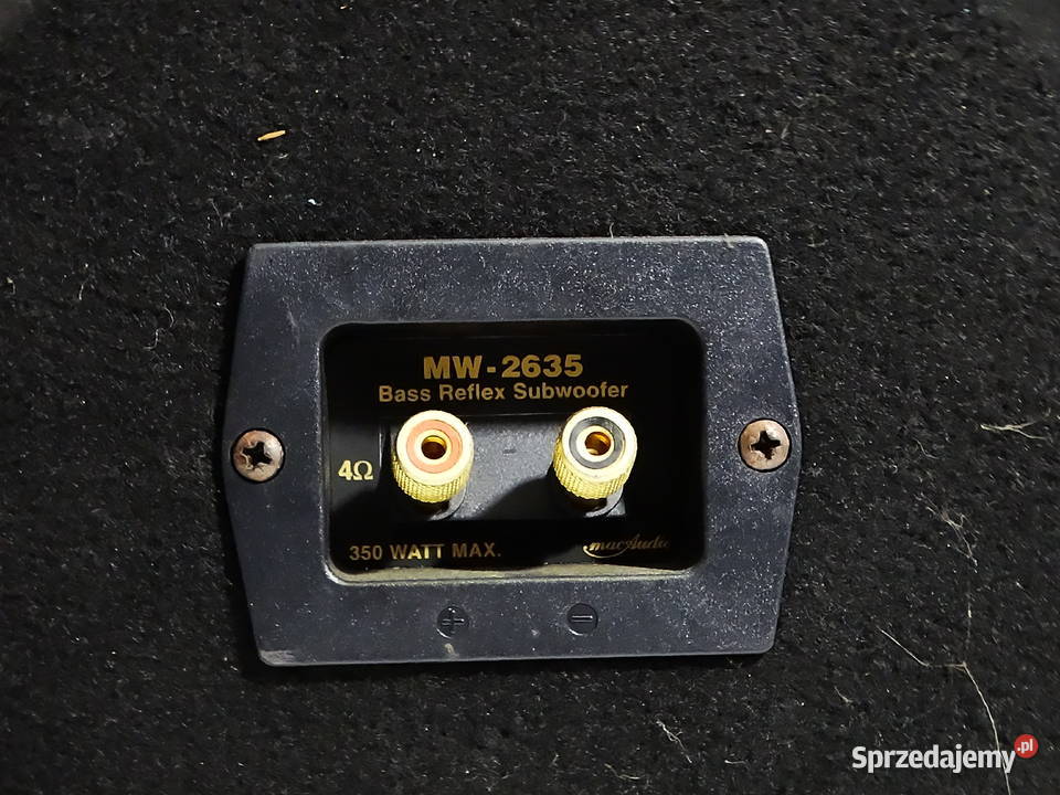 Subwoofer pasywny bass reflex model MW2635 z