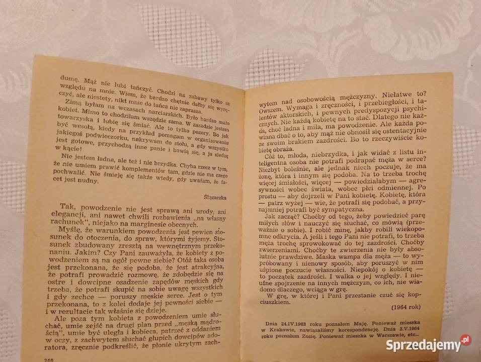Książka SERCE W ROZTERCE Zofia Bystrzycka zbiór wielkopolskie Oborniki