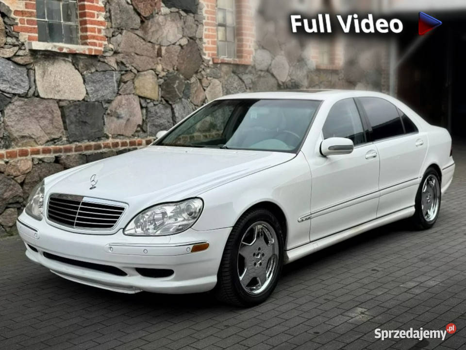 Mercedes S 600 Mercedes S 600 LONG Biały W12 365