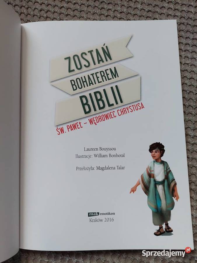nowa książka gra Św Paweł wędrowiec Chrustusa Historie biblijne