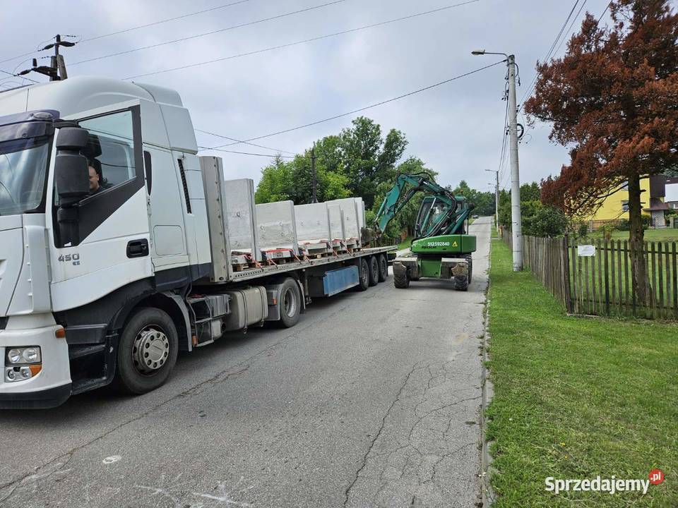 Transport wywrotką do 35t Pracę ziemne koparka Katowice