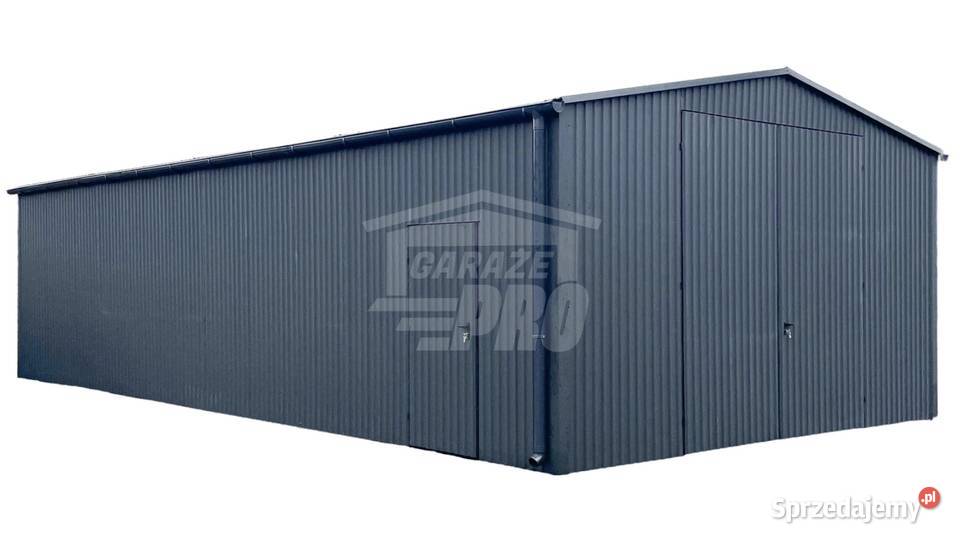 Hala Garaż 7x11 m brama dwuskrzydłowa drzwi Szczecin