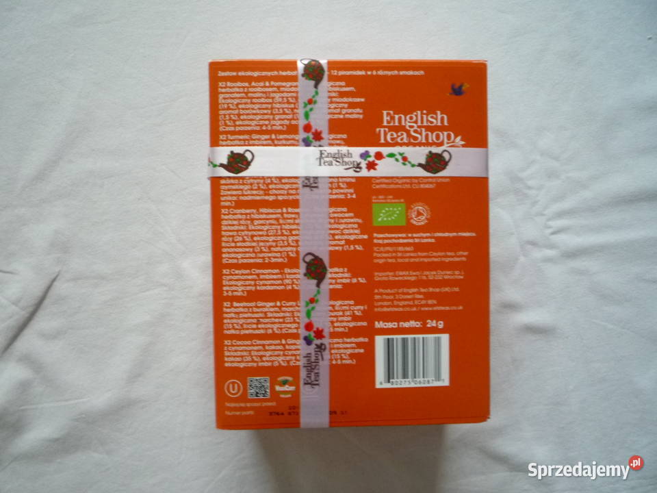 English Tea Shop Herbata Bio Super 12 piramidek Szczecin