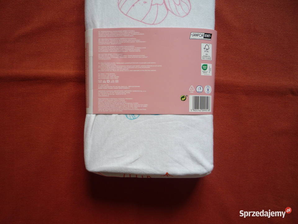Smukee Kids Prześcieradło bawełniane jersey z Szczecin sprzedam