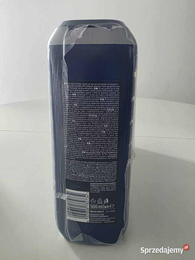 Nivea MEN Sport 24h Fresh Efect 3in1 500mlŻel Warszawa