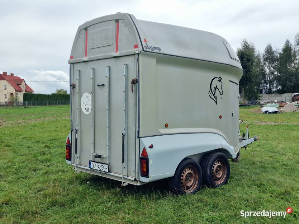 Przyczepa do przewozu koni SLUIS Olymp Piekoszów