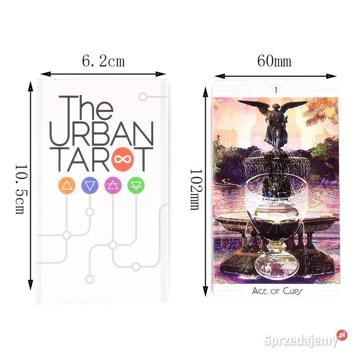 Karty tarota THE URBAN TAROT by Robin Scott mazowieckie