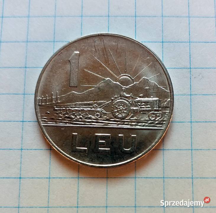 1 LEU 1 LEJ 1966 RUMUNIA Piszczac