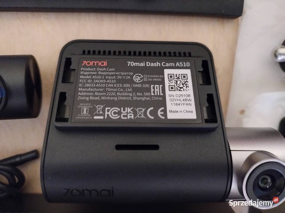 70mai A510 Dual Set kamera tylna RC11 HDR SONY kujawsko-pomorskie Bydgoszcz