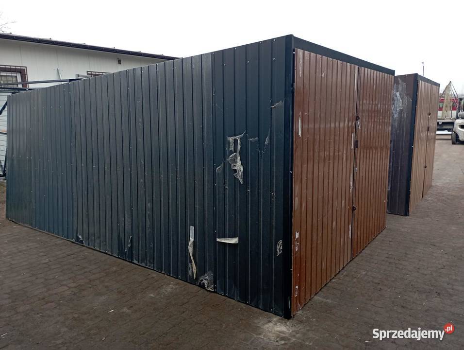 Garaż blaszany II i III gatunek duża ilość Wielogóra