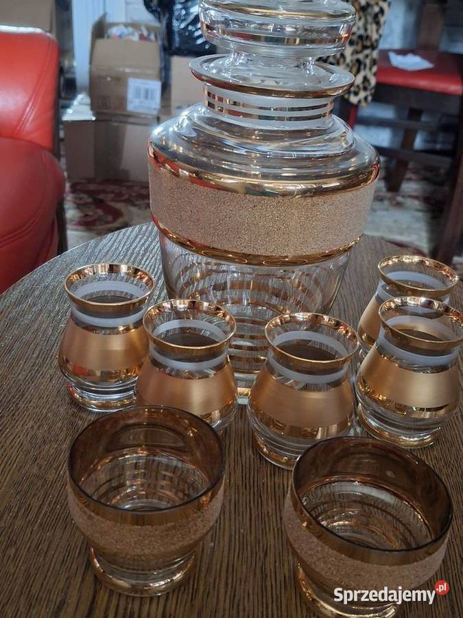 Serwis do alkoholu złocony mazowieckie Warszawa