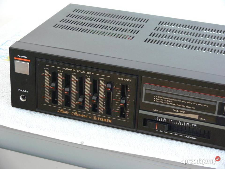Wzmacniacz z korektorem Fisher CA223R WYSYŁKA Jasło