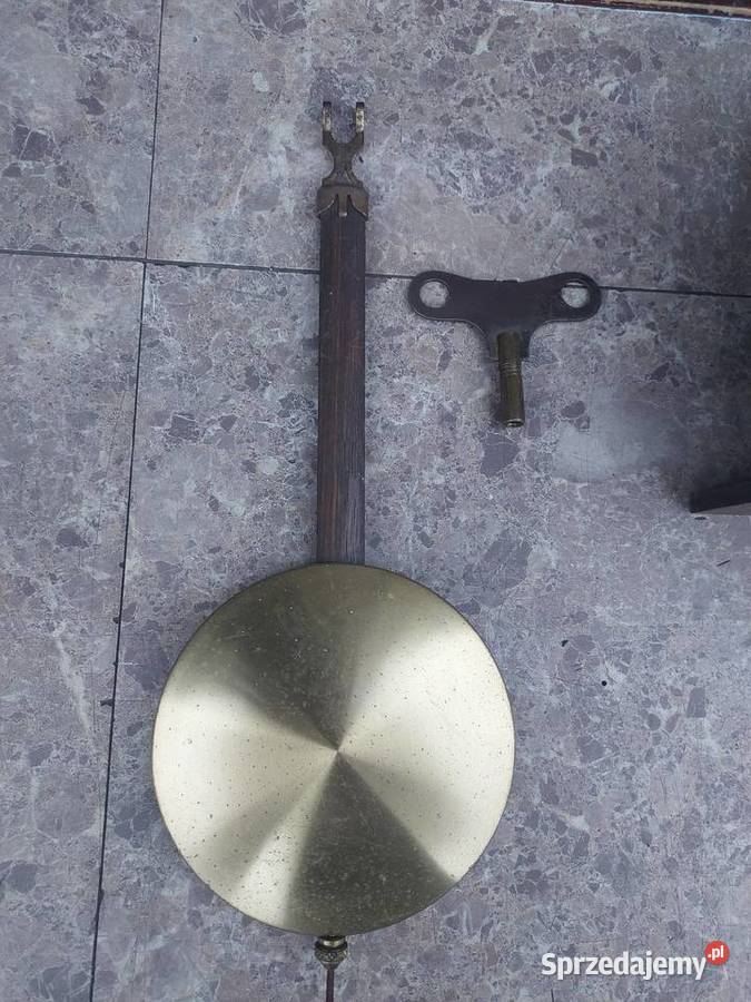 138 Zestaw mechanizm starego zegara ściennego Tczew