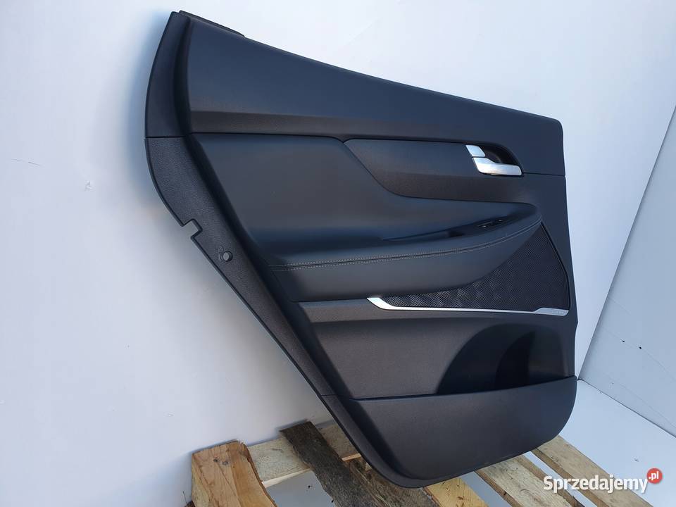 Hyundai Santa Fe IV TAPICERKA TYLNYCH BOCZEK Rudka