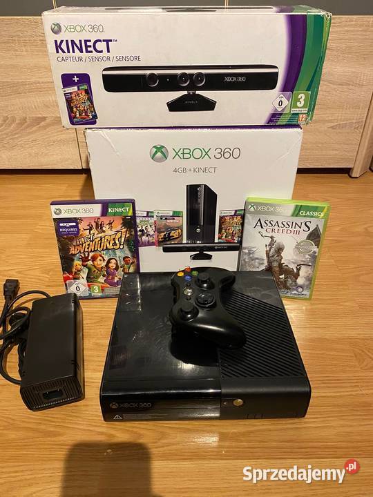 Xbox 360 kinect i gry lubelskie Chełm