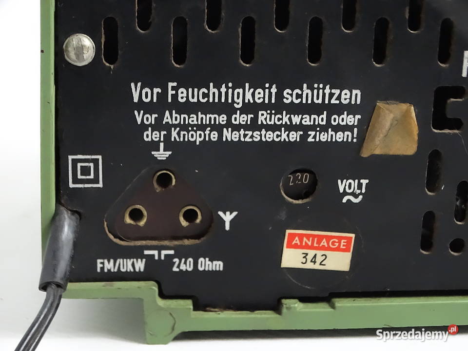 Kolekcjonerski PHILIPS PHILITINA B1D22A Zielony Biłgoraj