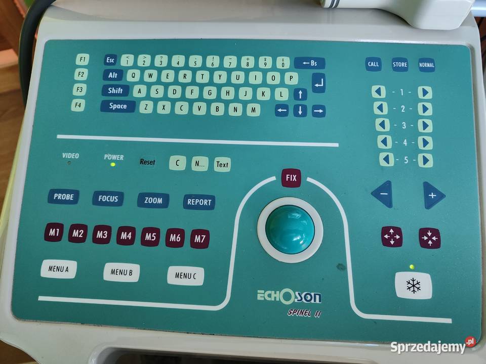 Ultrasonograf USG echoson spinel 2 mazowieckie Grodzisk Mazowiecki