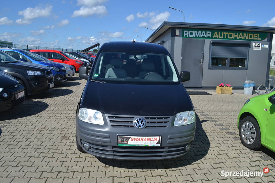 Volkswagen Caddy z Niemiec OPŁACONY 73 czarny Zgorzelec