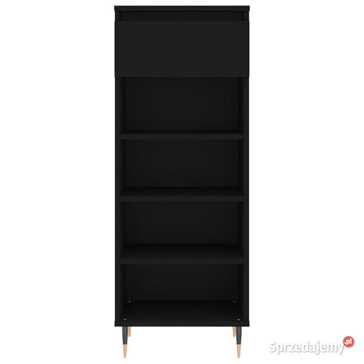 Szafka na buty czarna 40x36x105 materiał Dom i Ogród Warszawa