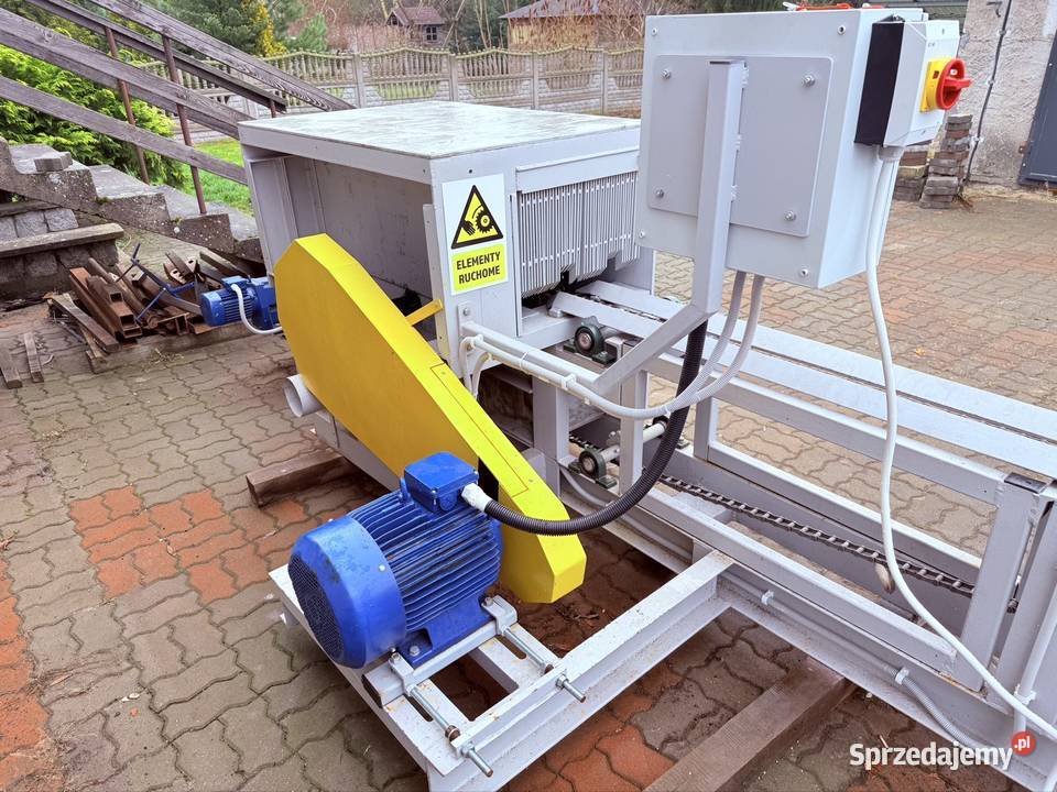 Trak tarczowy dwupiła brusarka Lniano