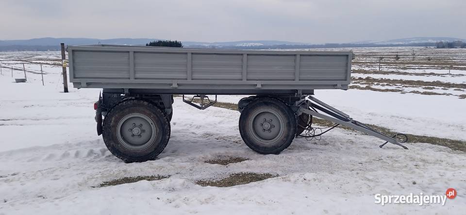 przyczepa wywrotka d732 rolnicza autosan d47 d35 nieuszkodzony Krosno