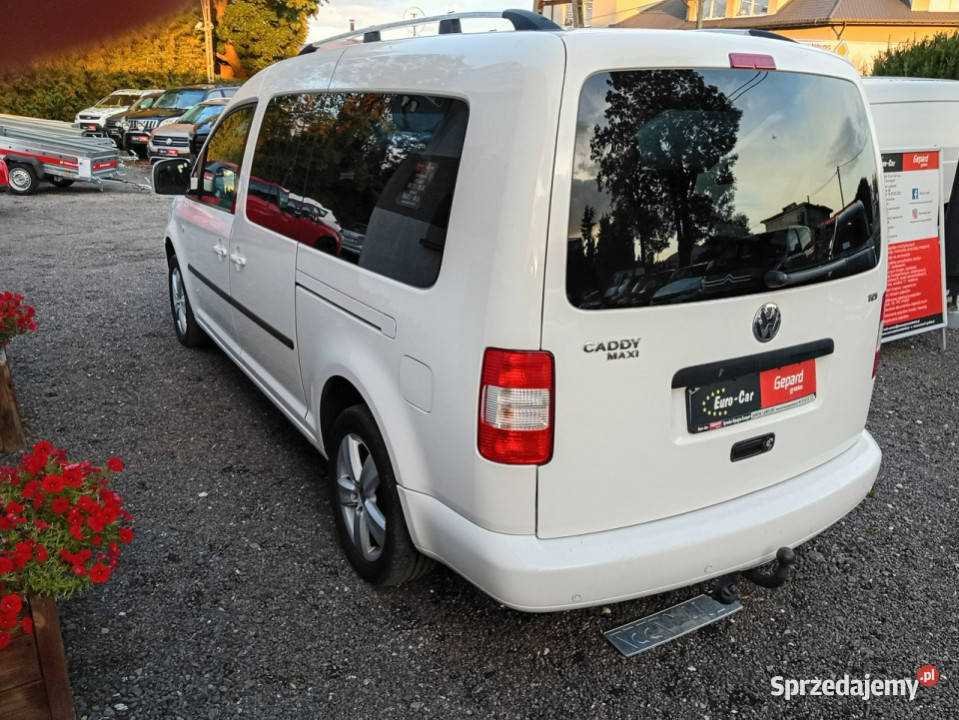 Volkswagen Caddy Maxi 7 osobowyMożliwość zamiany