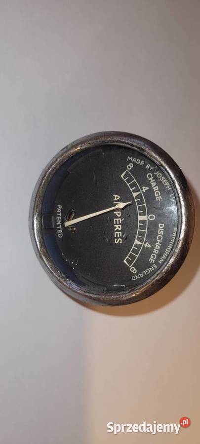 Amperomierz motocyklowy Lucas Typ BM4 Miller BSA Poznań sprzedam