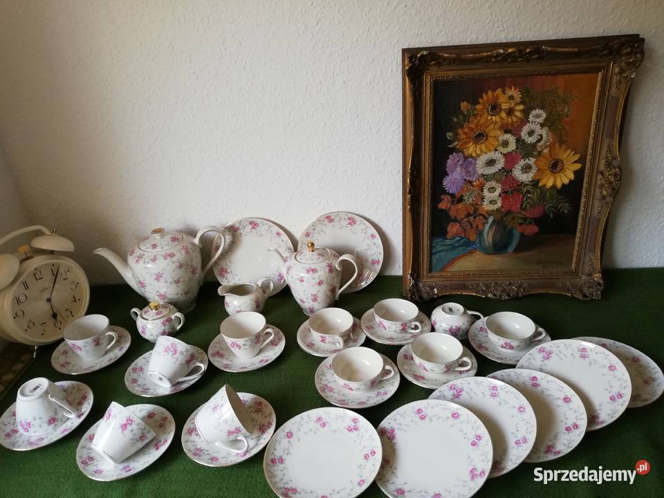 Porcelana sygnowana Schumann róże100 letnia Gorlice