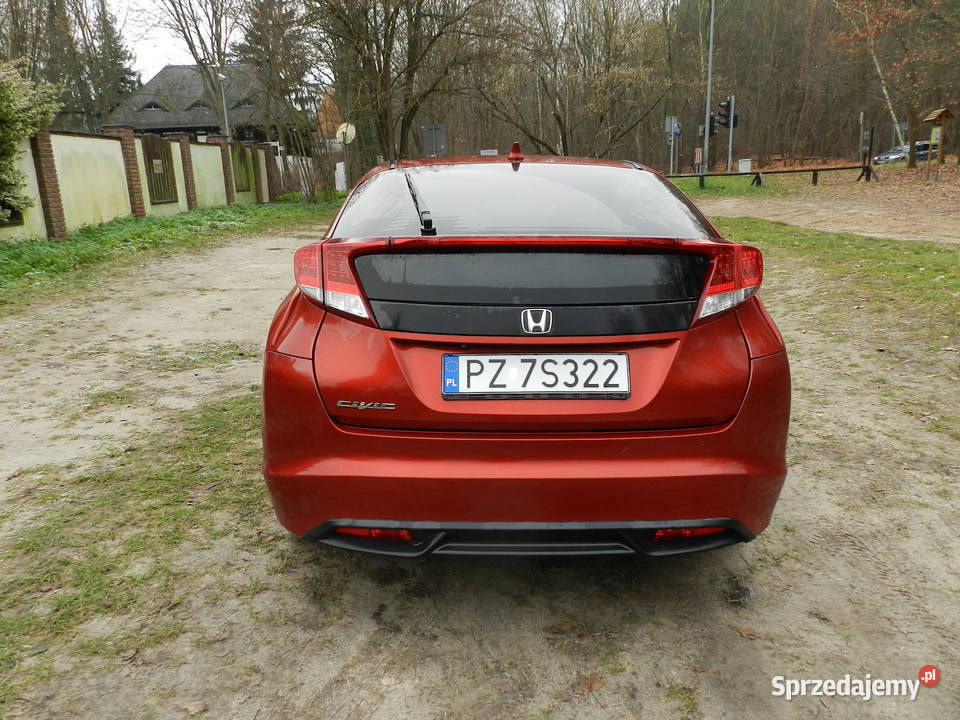 Honda Civic IX śliczna zadbana 18 AUTOMAT bluetooth Puszczykowo