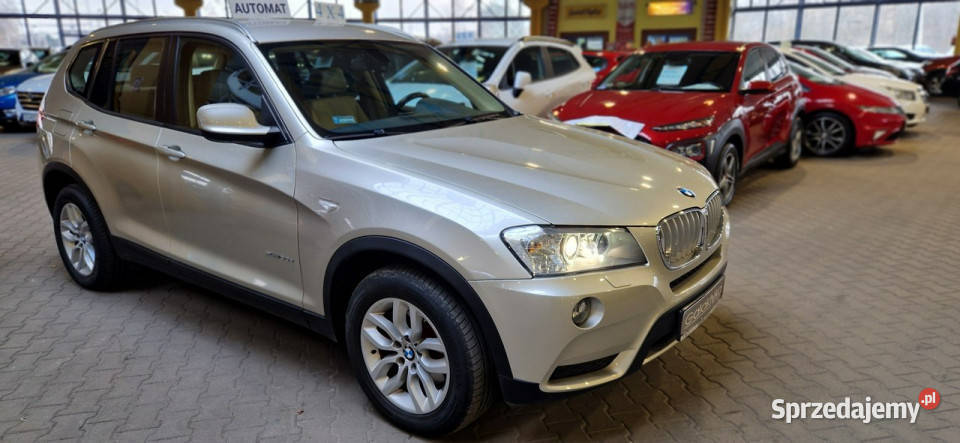 BMW X3 opis W podanej Roczna Gwarancja F25 2010 Mysłowice