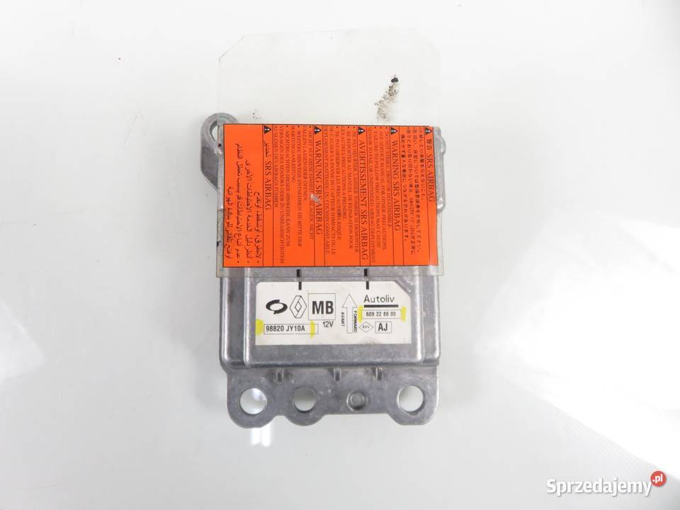 MODUŁ AIRBAG RENAULT KOLEOS I HY 98820JY10A