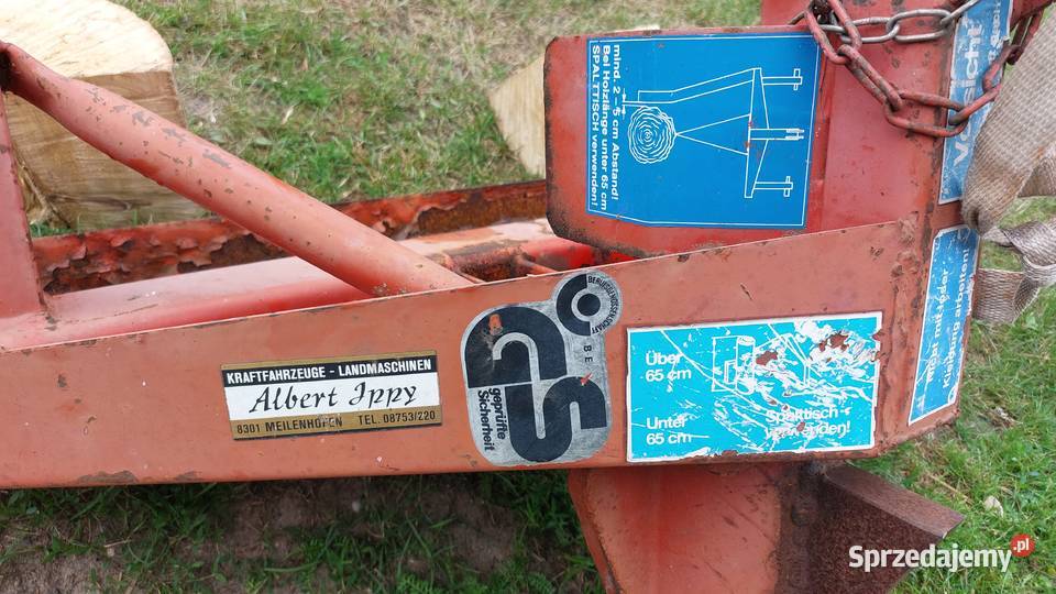 Świder łuparka ciśgnikowa do drzewa nieuszkodzony wielkopolskie Konin