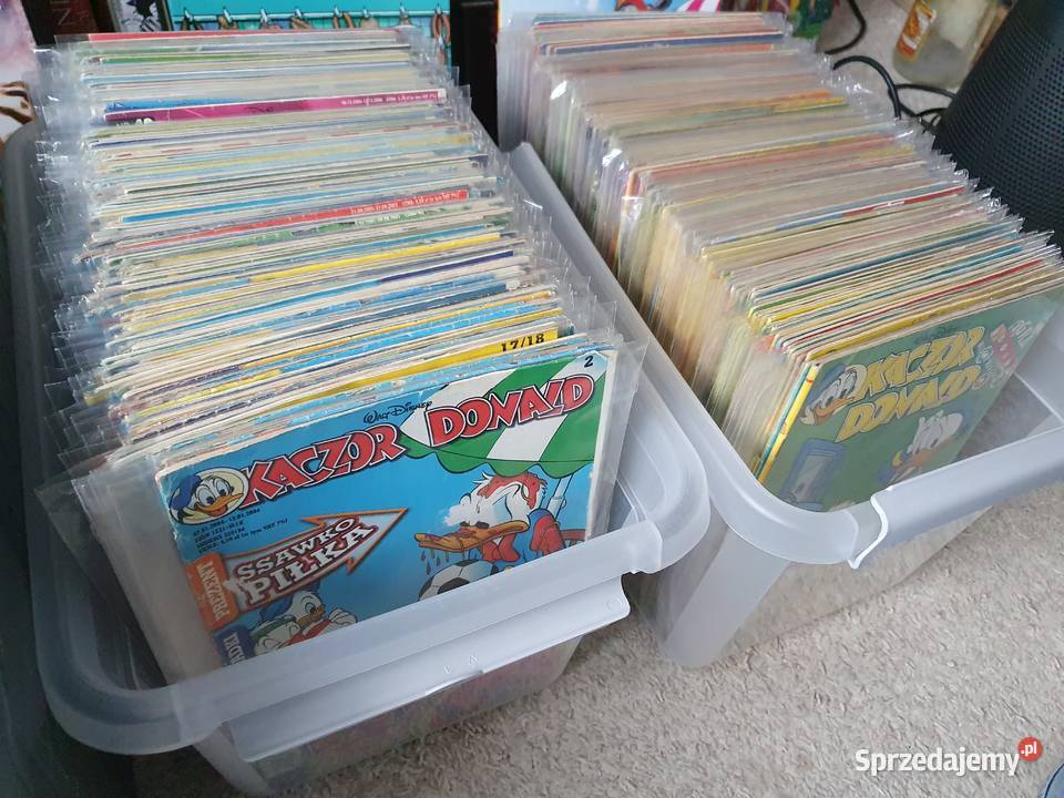 Kaczor Donald zestaw 21 komiksów 1996 Rok wydania 1996 pomorskie Gdynia sprzedam