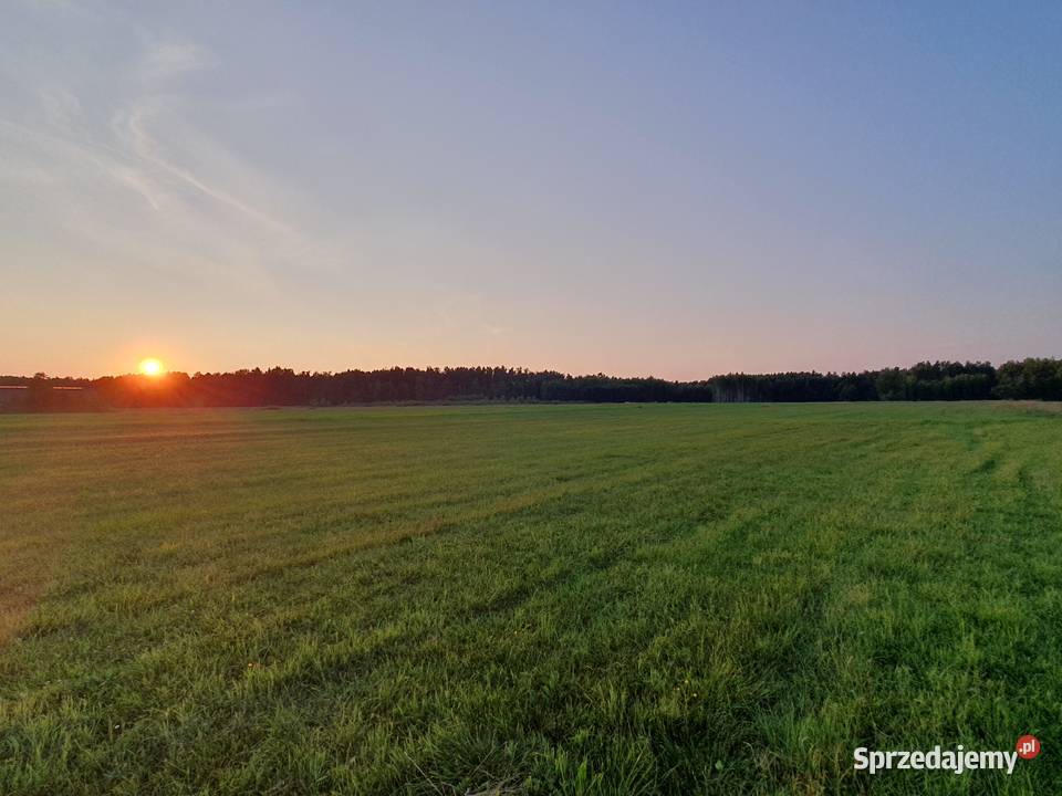 Działka bud Bobrowniki 1200M2 WZ dookoła LAS