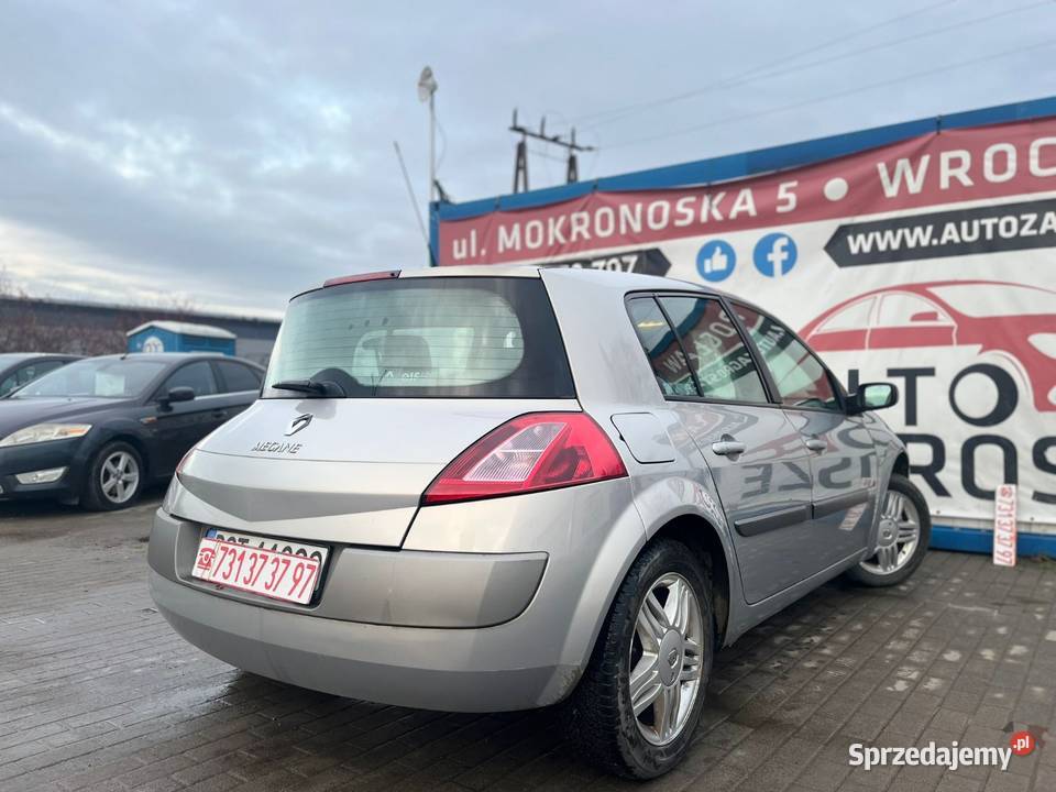 Renault Megane 16 Benzyna Klimatyzacja Elektryka benzyna Wrocław