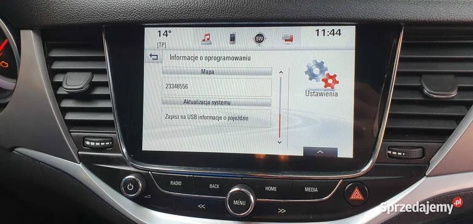Naprawa wyświetlacza Opel Astra K wymiana ekranu zachodniopomorskie Szczecinek