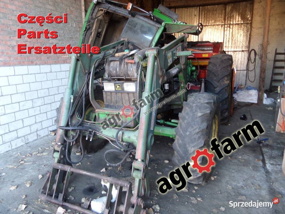 John Deere 6210SE części silnik skrzynia biegów dolnośląskie Byków