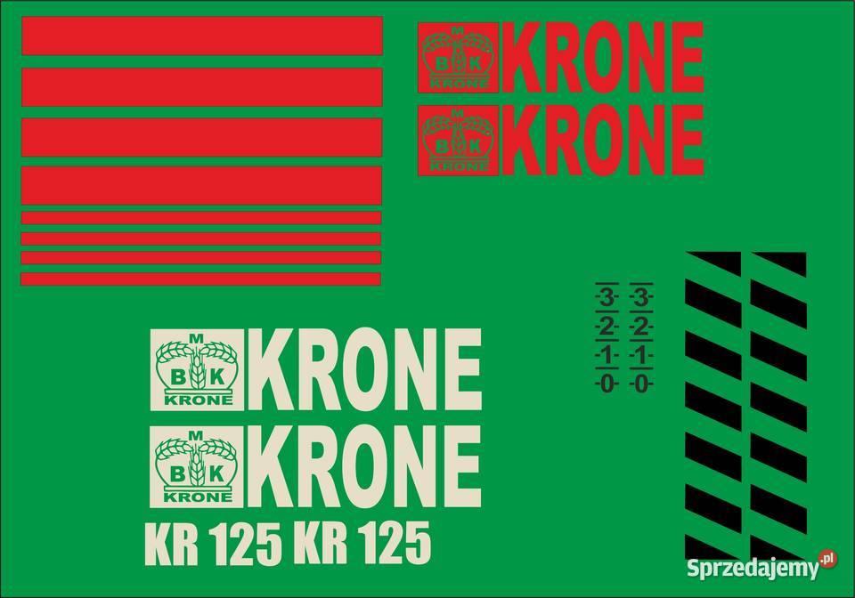 Naklejki krone kr 125 zamienniki Bydgoszcz