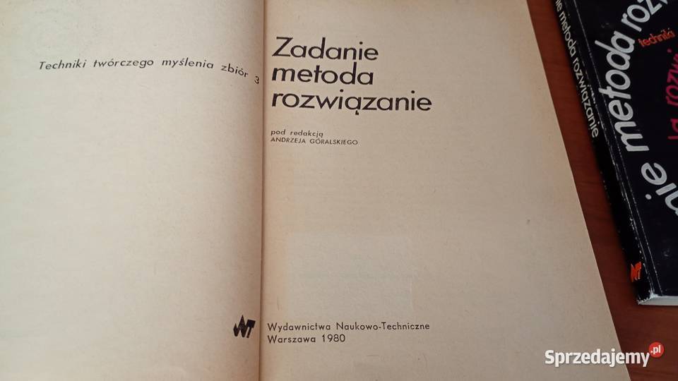 Zadanie metoda rozwiązanie techniki twórczego