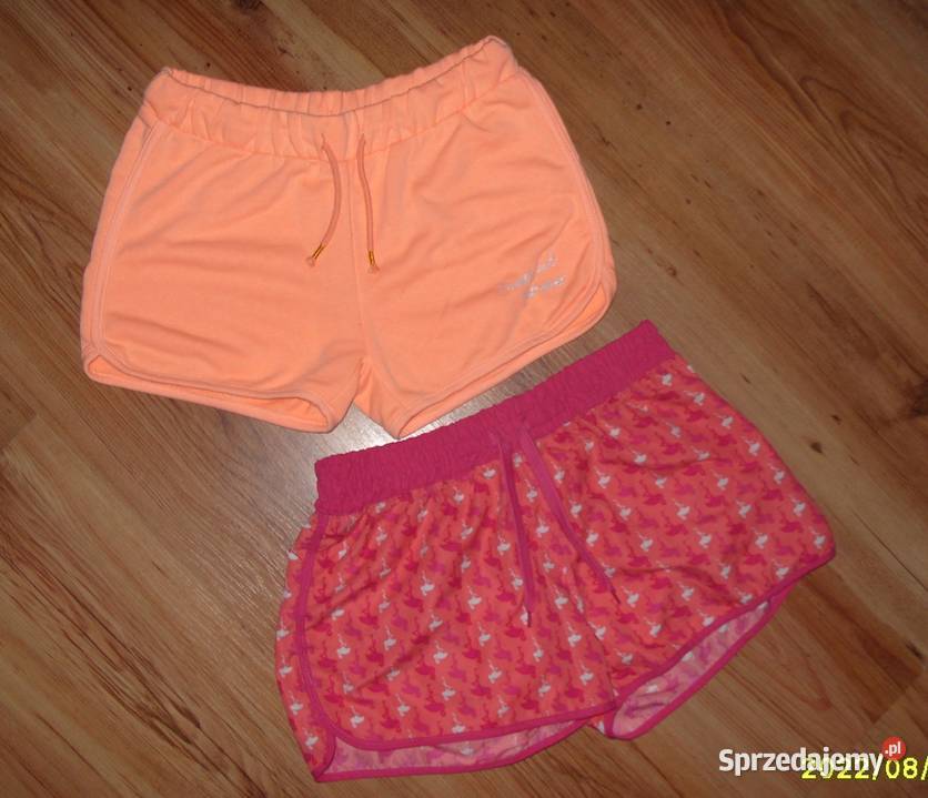 2xSpodenki NOWE LincolnSharks w flamingi r152158 dziewczynka Rawicz
