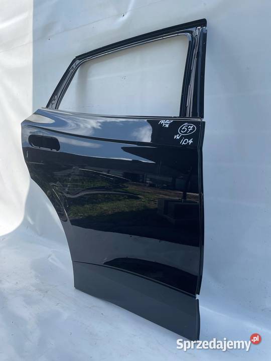 DRZWI TYŁ TYLNE PRAWE VW ID4 11A833312 osobowe wielkopolskie sprzedam
