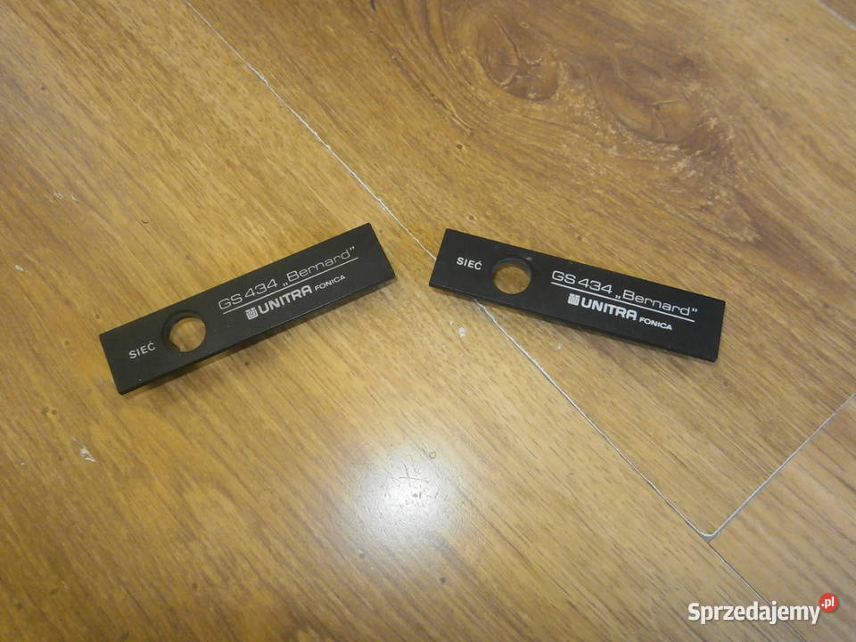 Gramofon UNITRA GS 434 BERNARD nakładka logo 2 łódzkie sprzedam