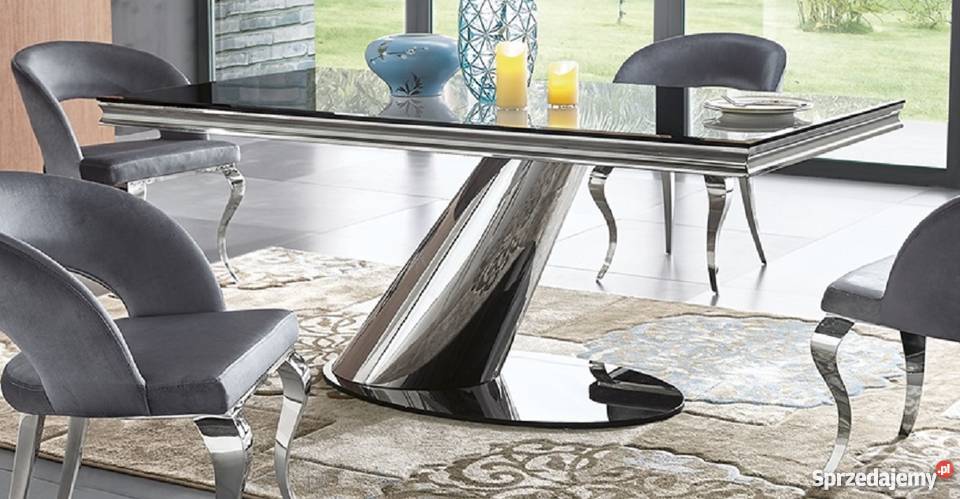 Stół glamour Dorado kamienny stylowy stolik nowoczesny styl