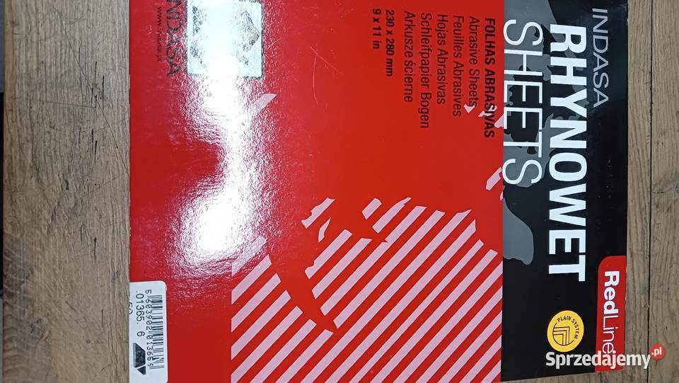 Papier wodny Indasa 230x280mm Motoryzacja