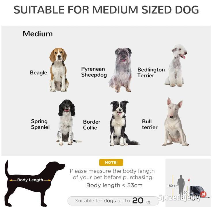 Przyczepka rowerowa zwierząt Bochnia